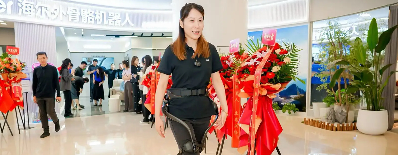 海尔外骨骼机器人北京首店落地东四环红星美凯龙，W3新品解锁全场景智慧助行